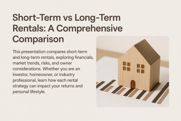 Short-Term vs Long-Term Rentals: A Comprehensive Comparison